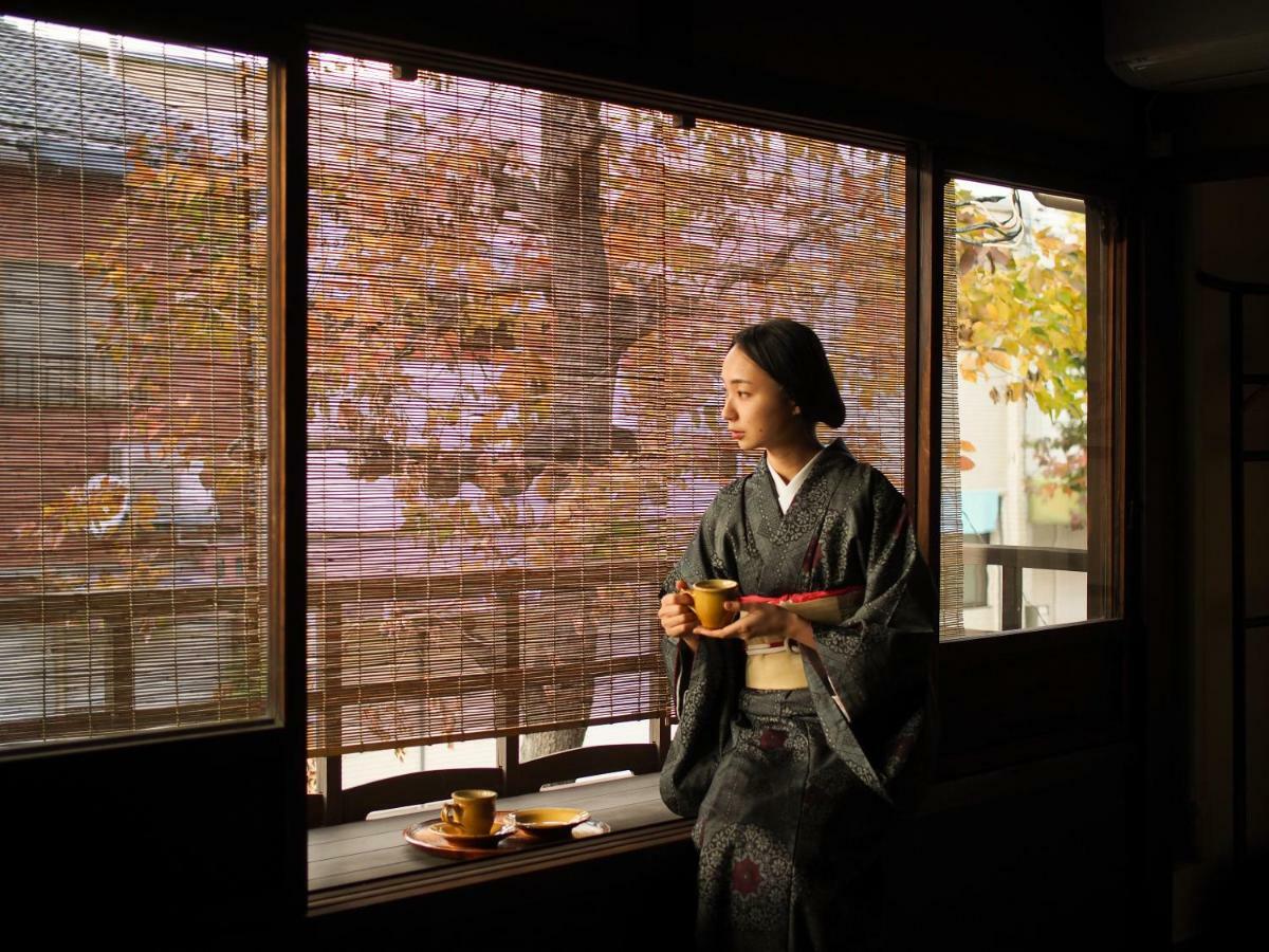 Kyoto Machiya Cottage Karigane Exteriör bild